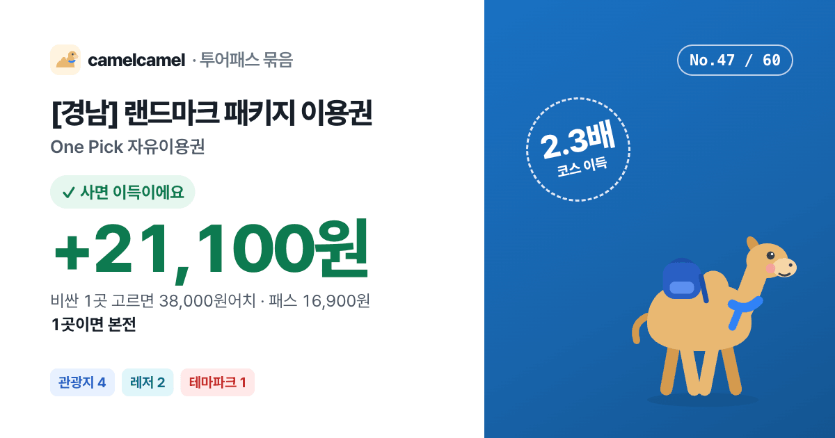 [경남] 랜드마크 패키지 이용권 링크 미리보기 이미지